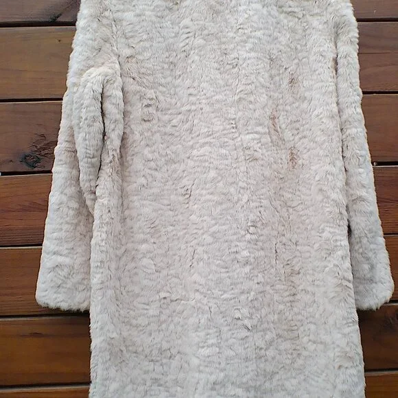 Fabulous Furs Vintage Faux Fur Persian Lamb Knee-Length Coat Size Small - Picture 7 of 10